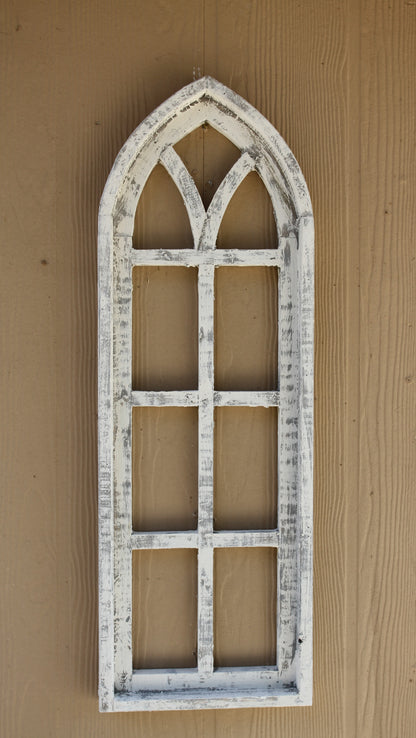 1-WOOD WINDOW FRAME,Wall Hanging,Craft Supply,Picture Frame,Housewarming Gift,W-1