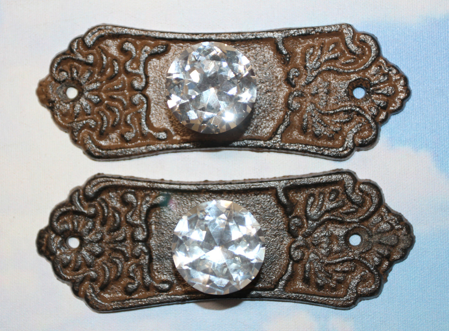 2-DRESSER PULLS,Refurbishing Supply,Bath And Kitchen Door Handles,Country Victorian Style,Gifts HW-55