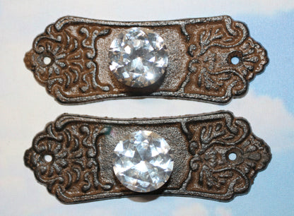 2-DRESSER PULLS,Refurbishing Supply,Bath And Kitchen Door Handles,Country Victorian Style,Gifts HW-55