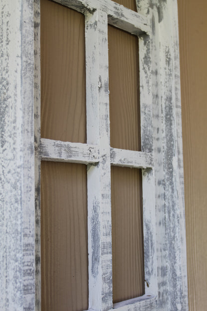 1-WOOD WINDOW FRAME,Wall Hanging,Craft Supply,Picture Frame,Housewarming Gift,W-1