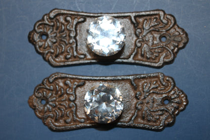 2-DRESSER PULLS,Refurbishing Supply,Bath And Kitchen Door Handles,Country Victorian Style,Gifts HW-55