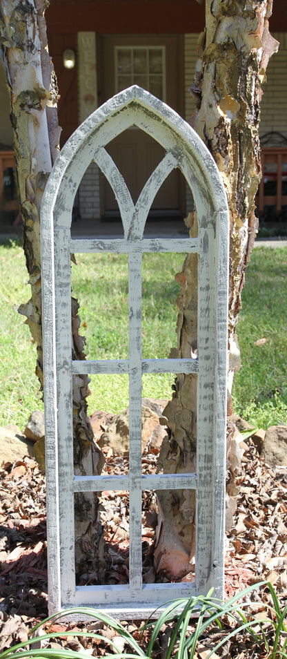 1-WOOD WINDOW FRAME,Wall Hanging,Craft Supply,Picture Frame,Housewarming Gift,W-1
