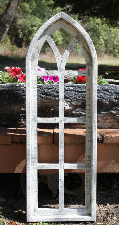 1-WOOD WINDOW FRAME,Wall Hanging,Craft Supply,Picture Frame,Housewarming Gift,W-1