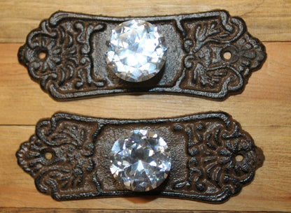 2-DRESSER PULLS,Refurbishing Supply,Bath And Kitchen Door Handles,Country Victorian Style,Gifts HW-55