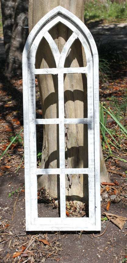1-WOOD WINDOW FRAME,Wall Hanging,Craft Supply,Picture Frame,Housewarming Gift,W-1