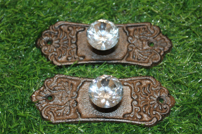 2-DRESSER PULLS,Refurbishing Supply,Bath And Kitchen Door Handles,Country Victorian Style,Gifts HW-55