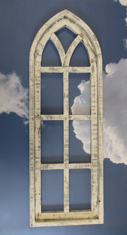 1-WOOD WINDOW FRAME,Wall Hanging,Craft Supply,Picture Frame,Housewarming Gift,W-1
