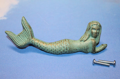 1-Mythical MERMAIDS,Beach Decor,Handles,Hardware,Dresser,Cabinets,Coastal Accents,Gifts,HW-54