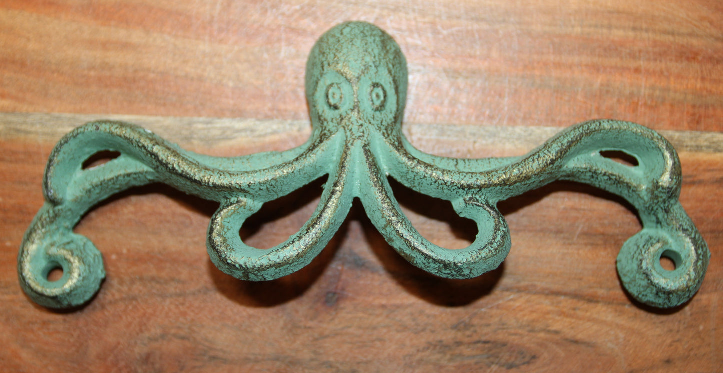 2-OCTOPUS Dresser Hardware,Drawer Pulls,Door Handles,Coastal Home Decor,Gifts,HW-53