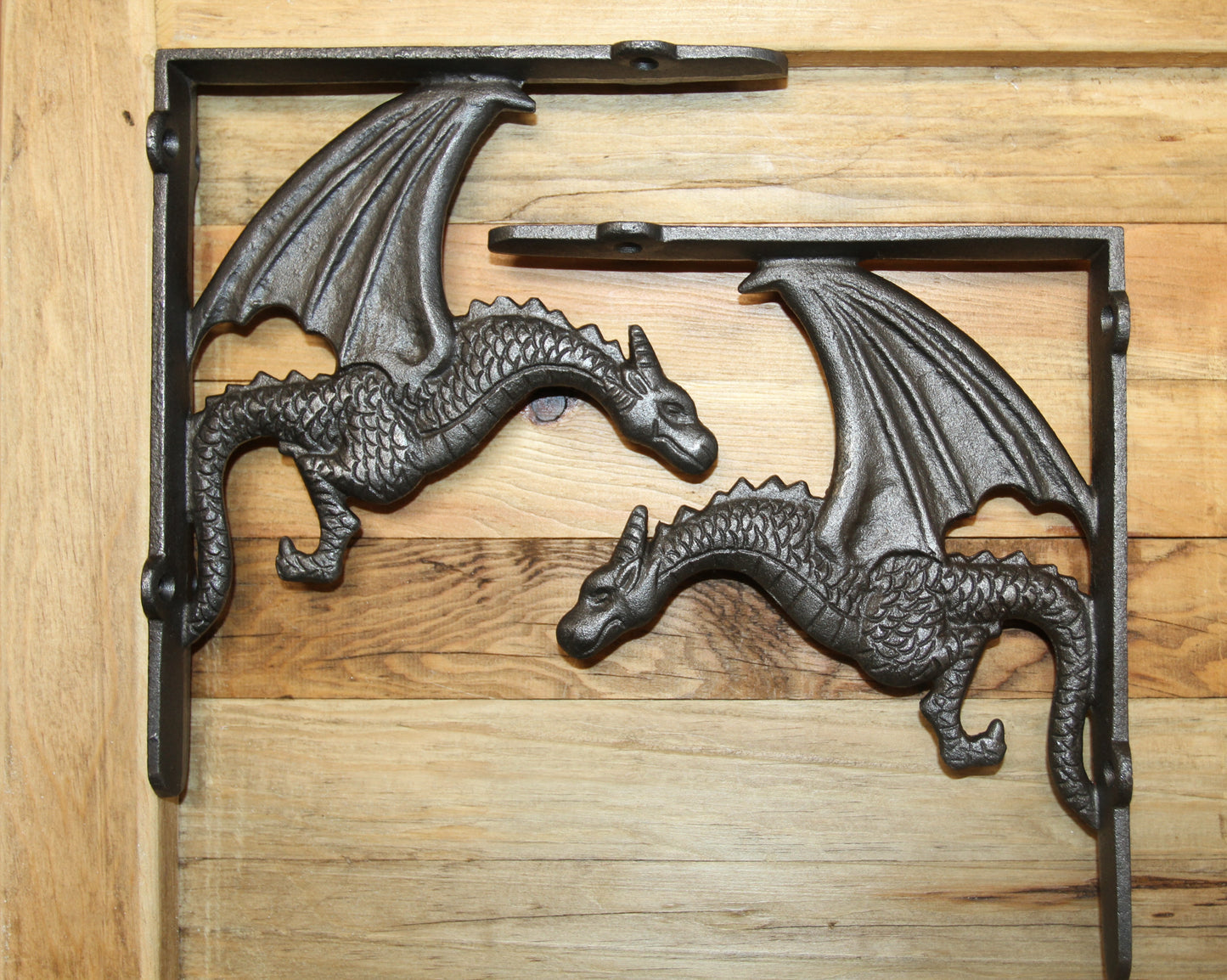 DRAGON SHELF BRACKETS, Corbel, Med Evil Decor, Large Shelf Support, Home Organizations,  B-02B