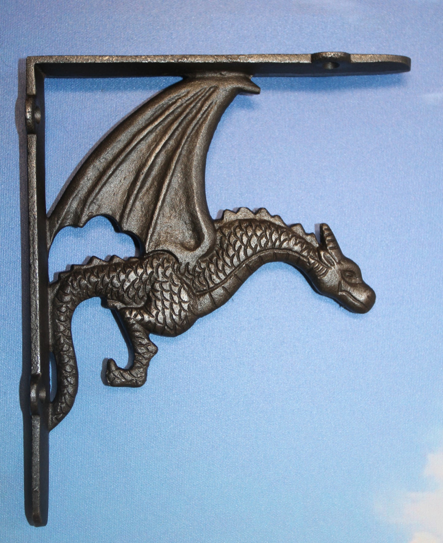 DRAGON SHELF BRACKETS, Corbel, Med Evil Decor, Large Shelf Support, Home Organizations,  B-02B