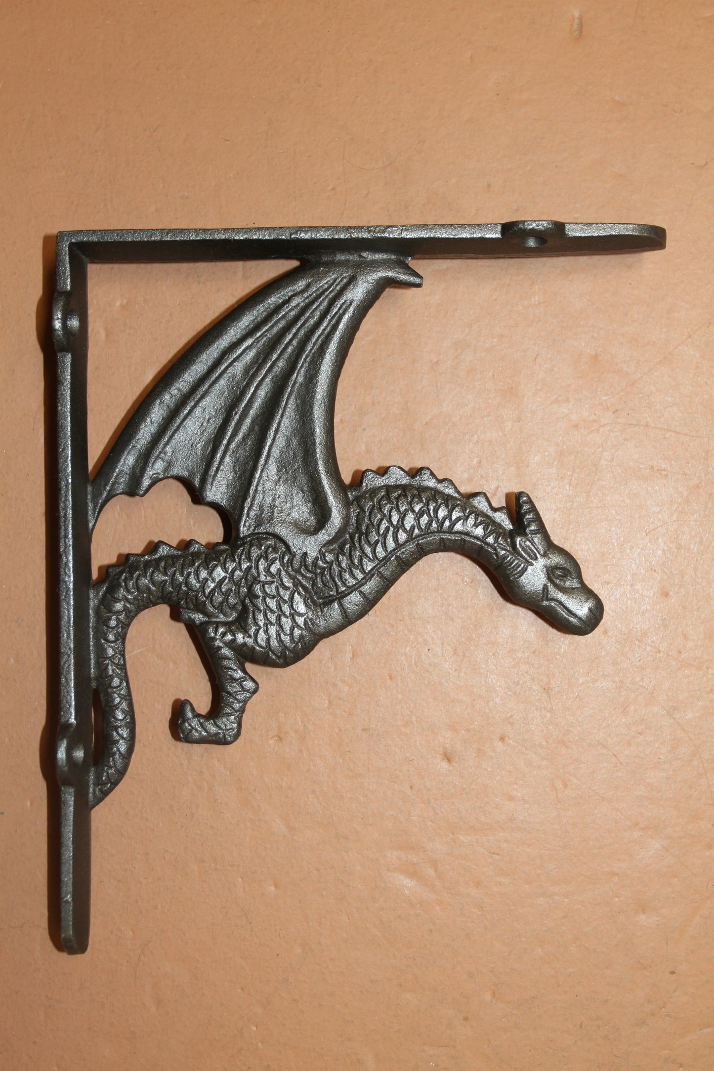 DRAGON SHELF BRACKETS, Corbel, Med Evil Decor, Large Shelf Support, Home Organizations,  B-02B