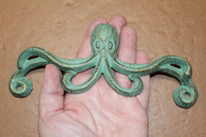 2-OCTOPUS Dresser Hardware,Drawer Pulls,Door Handles,Coastal Home Decor,Gifts,HW-53