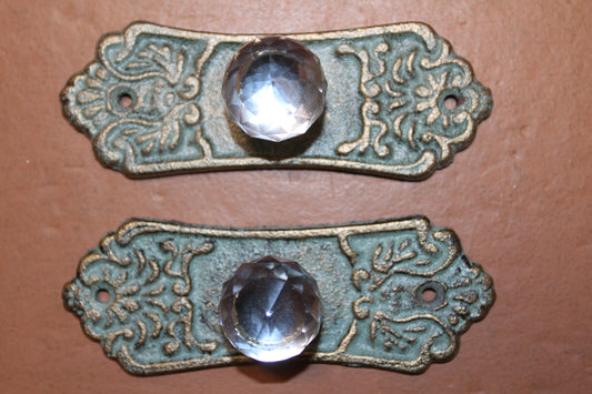 2-DRESSER PULLS,Refurbishing,Door Handles,Country Victorian Style,GiftsDoor,Drawer Hardware HW-56