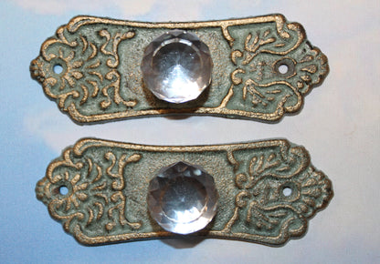 2-DRESSER PULLS,Refurbishing,Door Handles,Country Victorian Style,GiftsDoor,Drawer Hardware HW-56