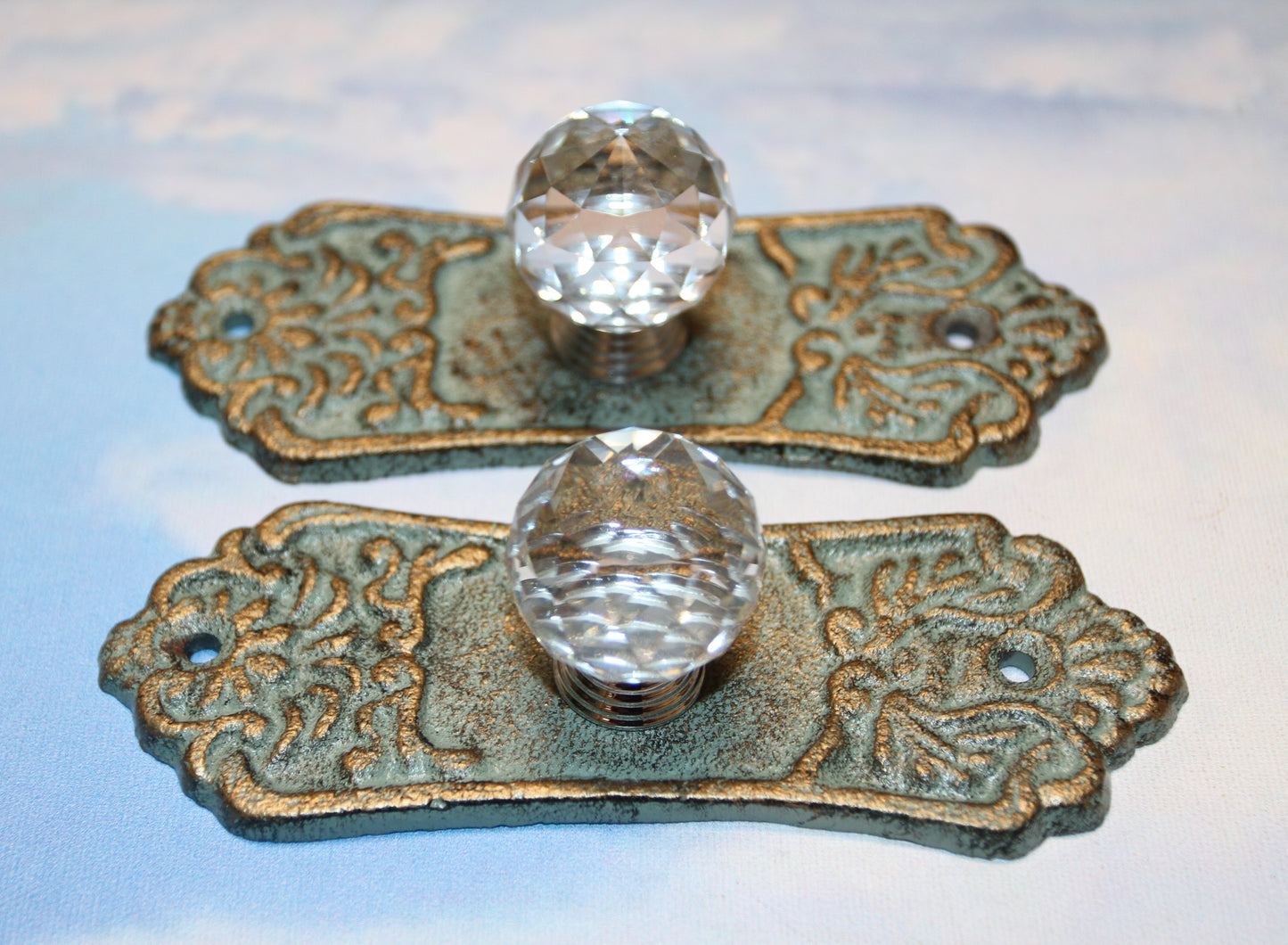 2-DRESSER PULLS,Refurbishing,Door Handles,Country Victorian Style,GiftsDoor,Drawer Hardware HW-56