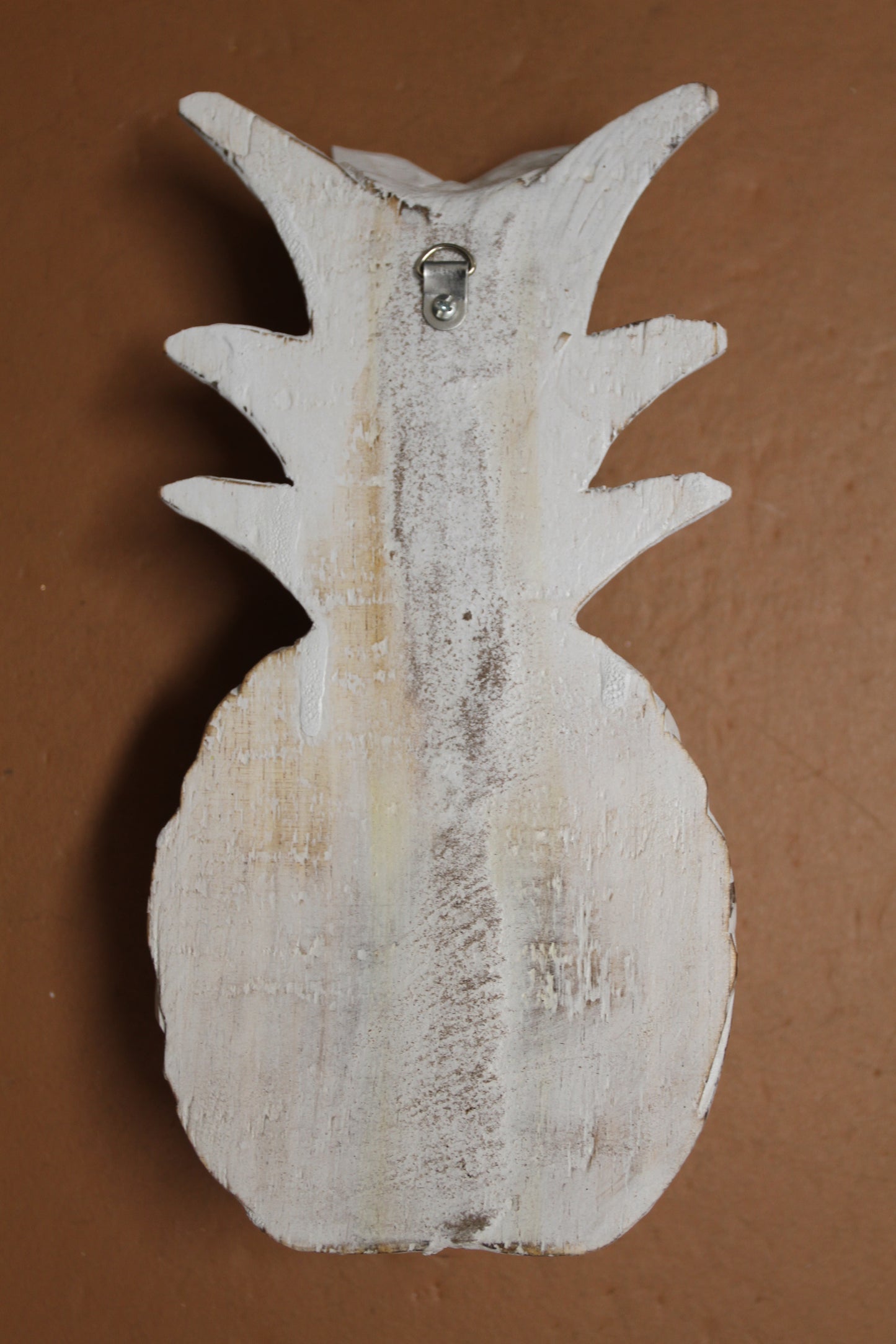 1 WALL HANGING,Half Cut Wood Pineapple,Bath Decor Kitchen Wall Decor,All Occasion Gifts,- T-