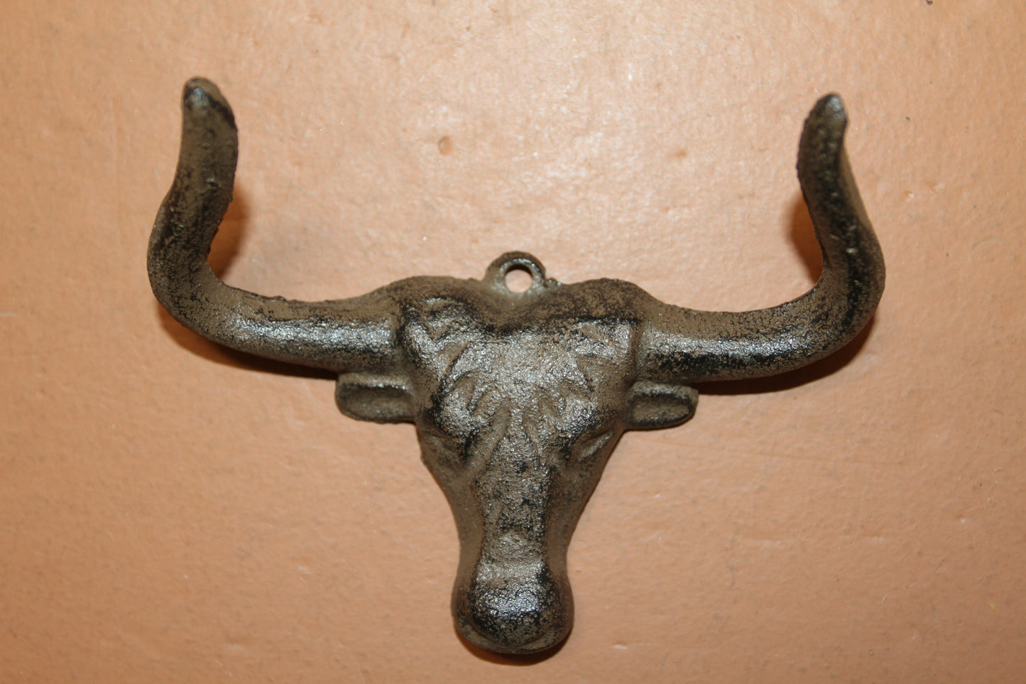 LONGHORN HOOKS, Large Double Wall Hooks, Farm, Ranch, Country And Western Decor Wood Craft Supply, Coat Hooks, Fathers Day Gift, W-64A