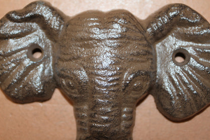 1-Elephant Wall Hooks,Nature Themed,Jungle Style,Country Decor,Hanging Storage,H-40