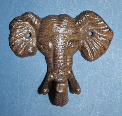 1-Elephant Wall Hooks,Nature Themed,Jungle Style,Country Decor,Hanging Storage,H-40