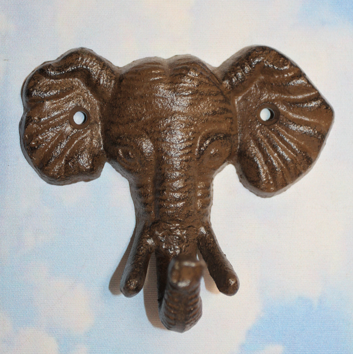 1-Elephant Wall Hooks,Nature Themed,Jungle Style,Country Decor,Hanging Storage,H-40