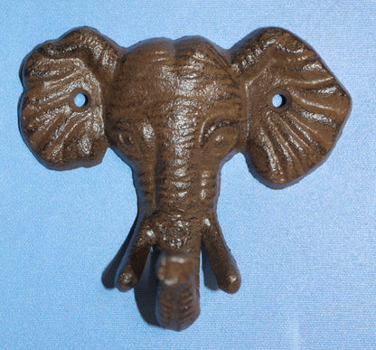 1-Elephant Wall Hooks,Nature Themed,Jungle Style,Country Decor,Hanging Storage,H-40