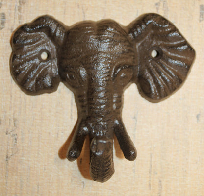 1-Elephant Wall Hooks,Nature Themed,Jungle Style,Country Decor,Hanging Storage,H-40