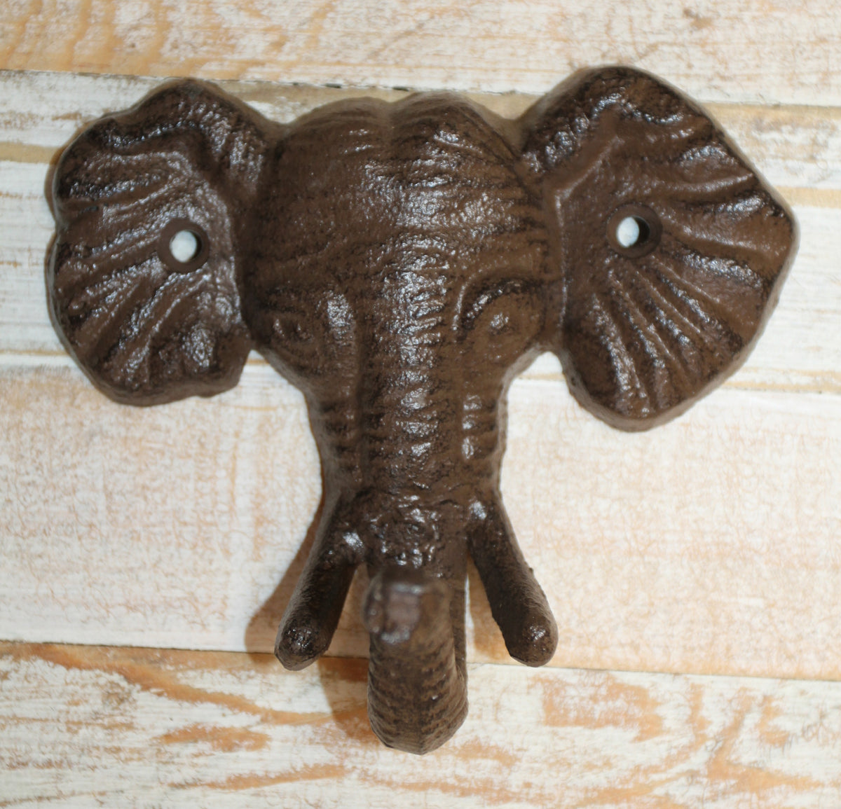 1-Elephant Wall Hooks,Nature Themed,Jungle Style,Country Decor,Hanging Storage,H-40