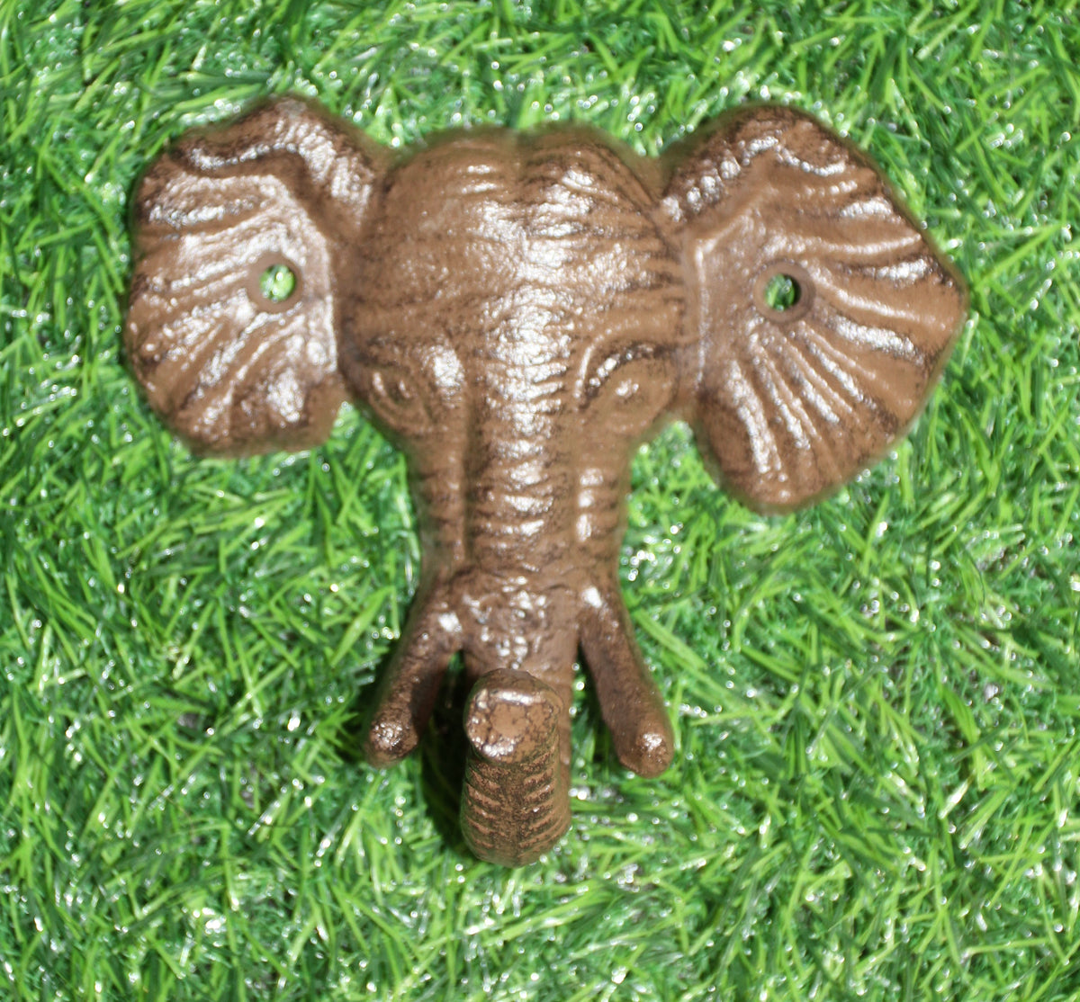 1-Elephant Wall Hooks,Nature Themed,Jungle Style,Country Decor,Hanging Storage,H-40