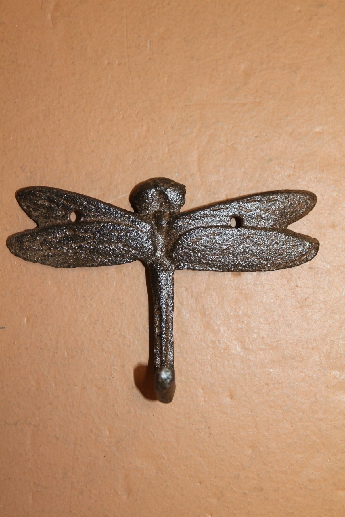 2-Medium DRAGONFLY Wall Hooks,Country Decor,Kitchen And Bath Accents,Gifts,H-120B