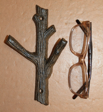 1-Large TREE BRANCH,Nature Themed Wall Hooks,Country Decor,Forrest Look,Gifts,H-42