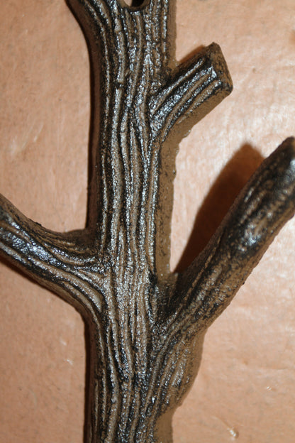 1-Large TREE BRANCH,Nature Themed Wall Hooks,Country Decor,Forrest Look,Gifts,H-42