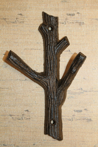 1-Large TREE BRANCH,Nature Themed Wall Hooks,Country Decor,Forrest Look,Gifts,H-42