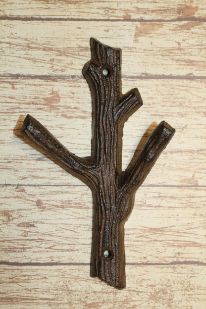1-Large TREE BRANCH,Nature Themed Wall Hooks,Country Decor,Forrest Look,Gifts,H-42
