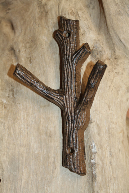 1-Large TREE BRANCH,Nature Themed Wall Hooks,Country Decor,Forrest Look,Gifts,H-42