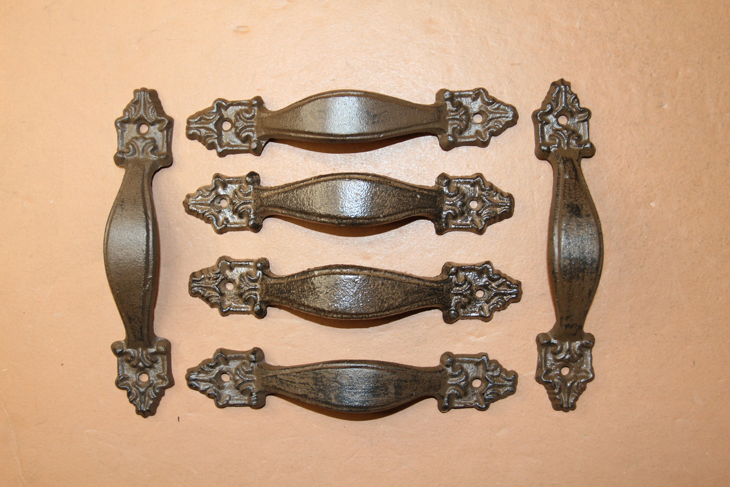 2- DRESSER DRAWER PULLS, Country Victorian Cabinet Hardware,Bath Decor,Kitchen Cabinet Hardware, HW-03