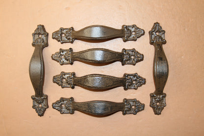 2- DRESSER DRAWER PULLS, Country Victorian Cabinet Hardware,Bath Decor,Kitchen Cabinet Hardware, HW-03