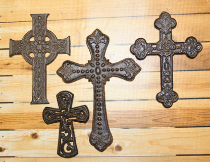 4pc SAN LEON Cross Collection,Victorian Accents,Country Decor,All Occasion Gifts,Wall Hanging
