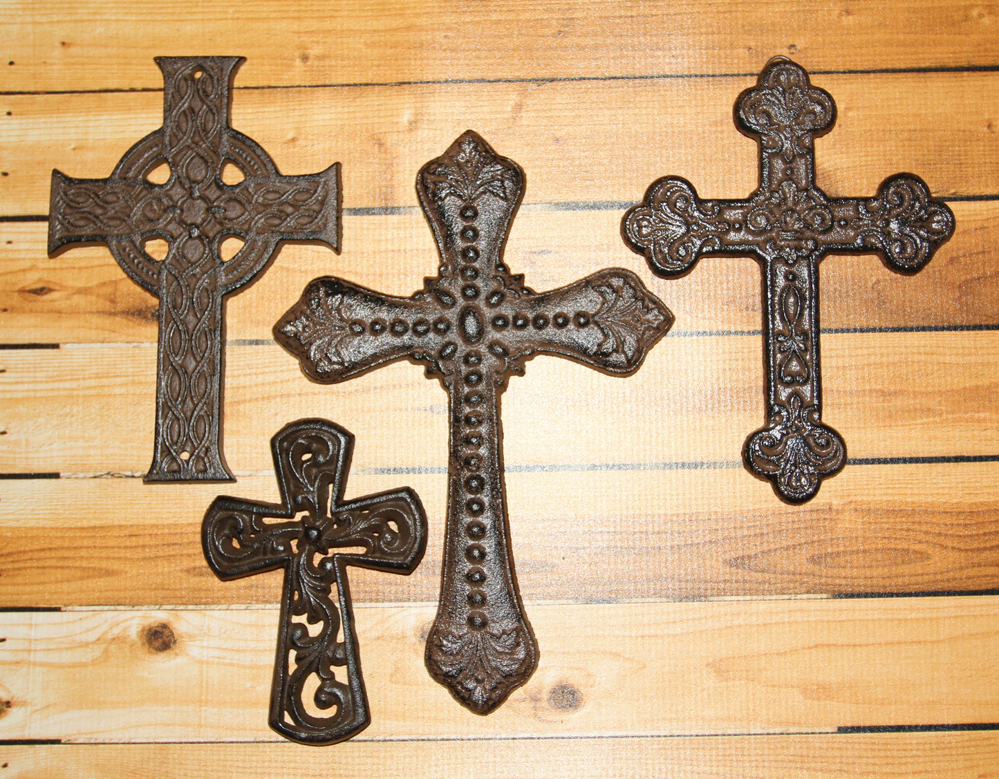 4pc SAN LEON Cross Collection,Victorian Accents,Country Decor,All Occasion Gifts,Wall Hanging