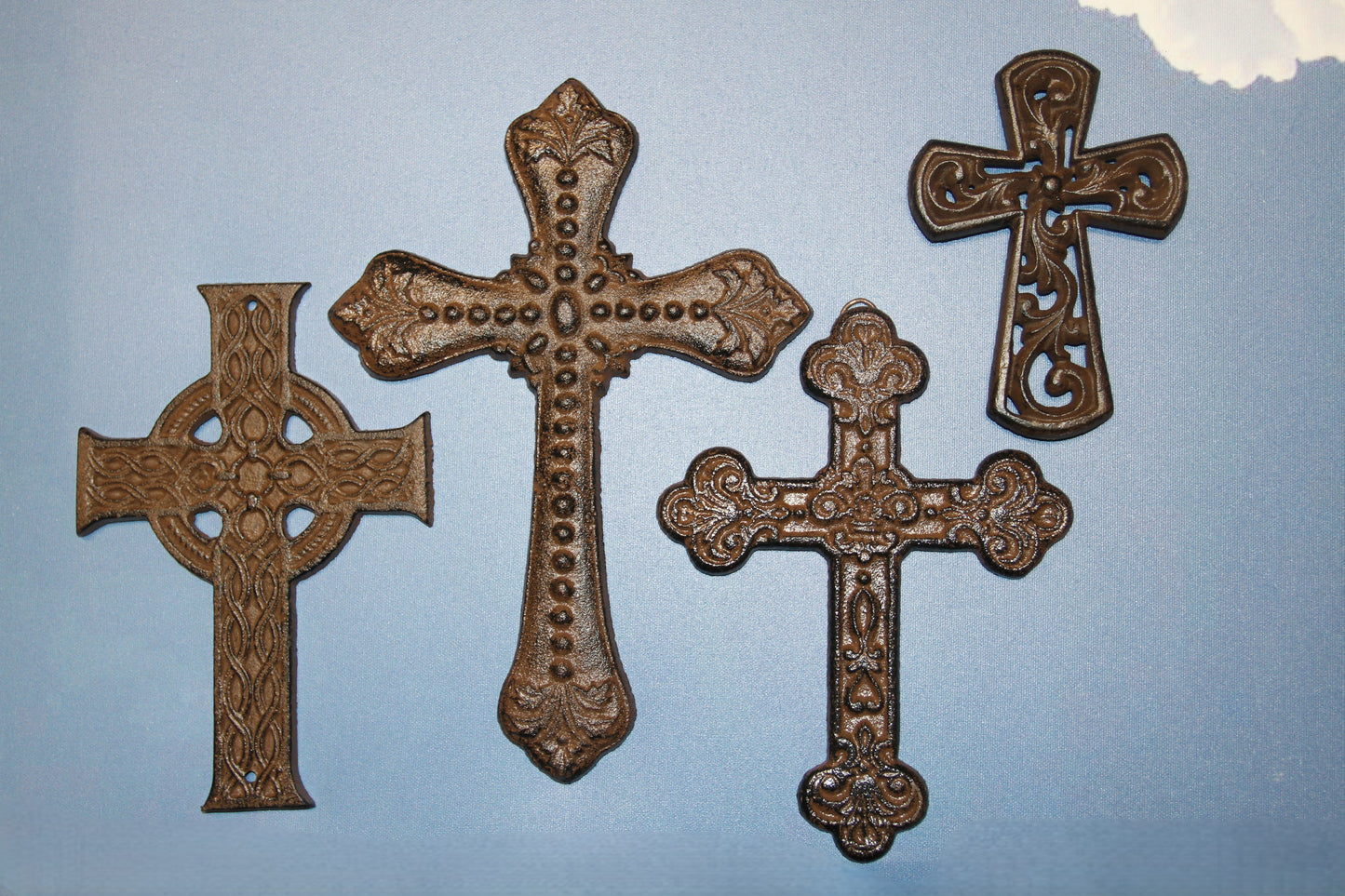 4pc SAN LEON Cross Collection,Victorian Accents,Country Decor,All Occasion Gifts,Wall Hanging