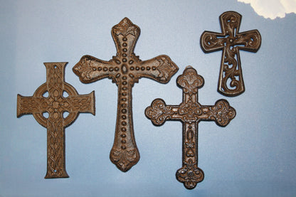 4pc SAN LEON Cross Collection,Victorian Accents,Country Decor,All Occasion Gifts,Wall Hanging