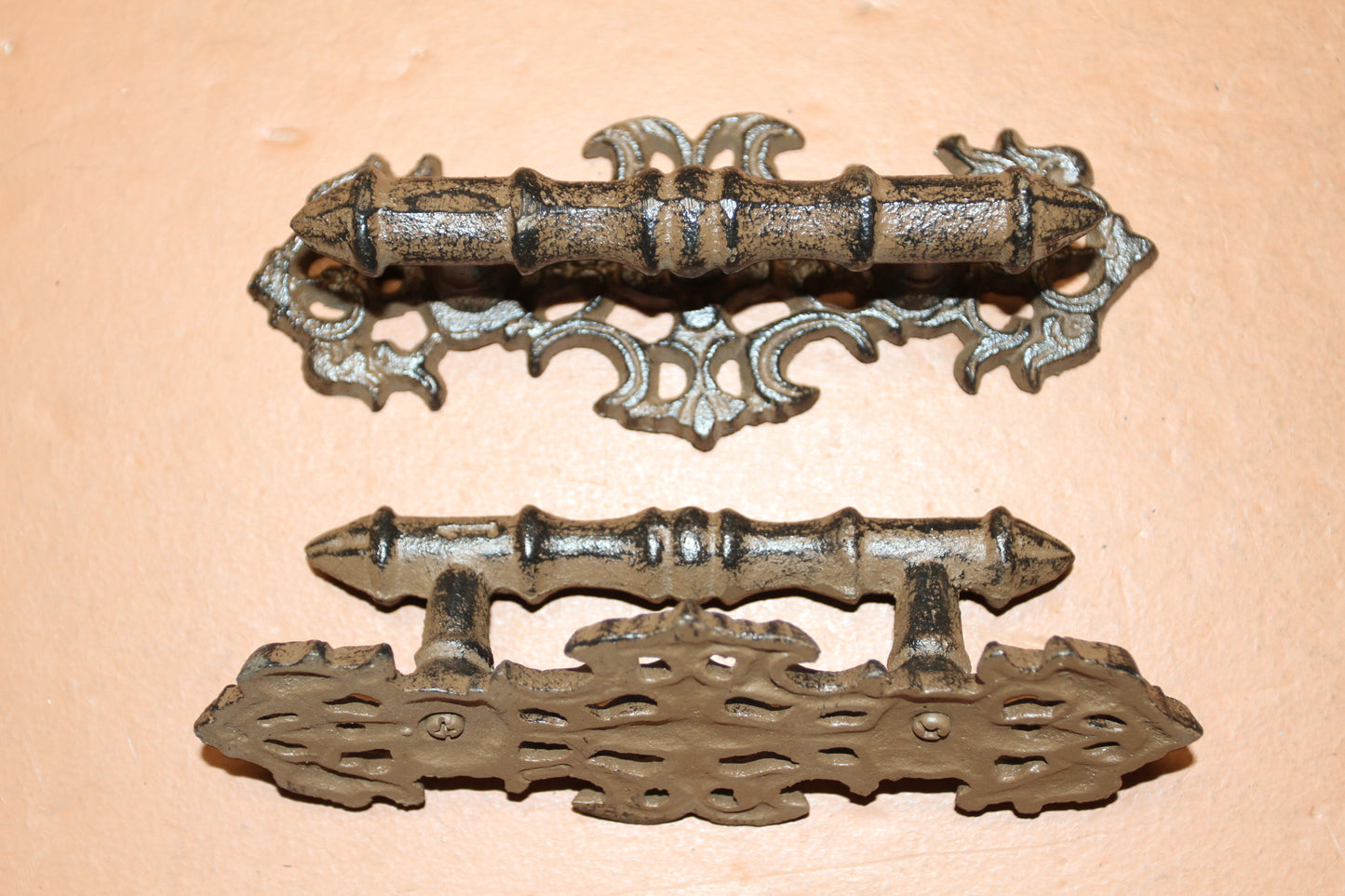 1 - LARGE DECORATIVE HANDLE,Dresser Hardware,Closet Pulls,Furniture Refurbish Supply,HW-06