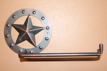 3pc WESTERN STAR Bahroom Accessory Set,Towel Bar, Towel Ring,Toilet Paper Holder, Star Accents,Country Decor,SW-CLS