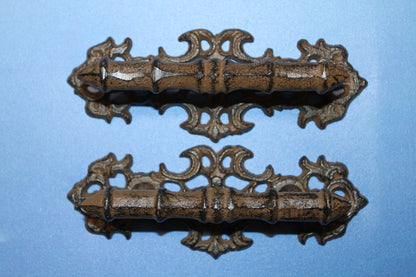 1 - LARGE DECORATIVE HANDLE,Dresser Hardware,Closet Pulls,Furniture Refurbish Supply,HW-06
