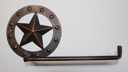 3pc WESTERN STAR Bahroom Accessory Set,Towel Bar, Towel Ring,Toilet Paper Holder, Star Accents,Country Decor,SW-CLS