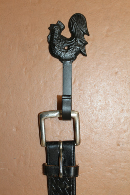 2-Wall Hooks,ROOSTERS,Country Decor,Ranch Style,Kitchen And Bath Storage Solution,Gifts,W-50