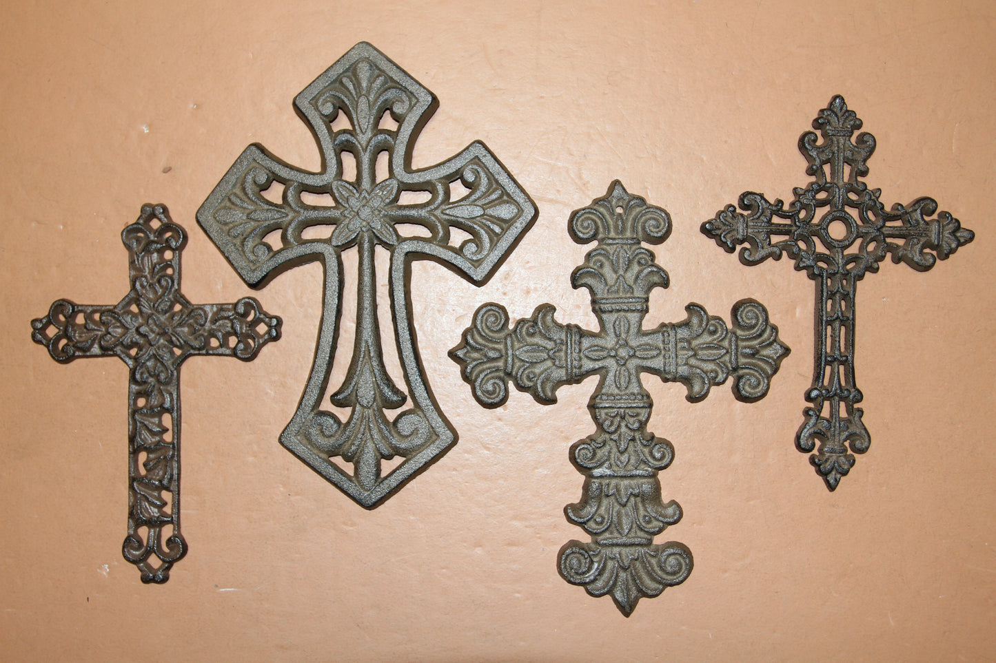 4pc Naples Cross Collection wall decor,All Occasion Gifts,Church AccentsCross Wall Display