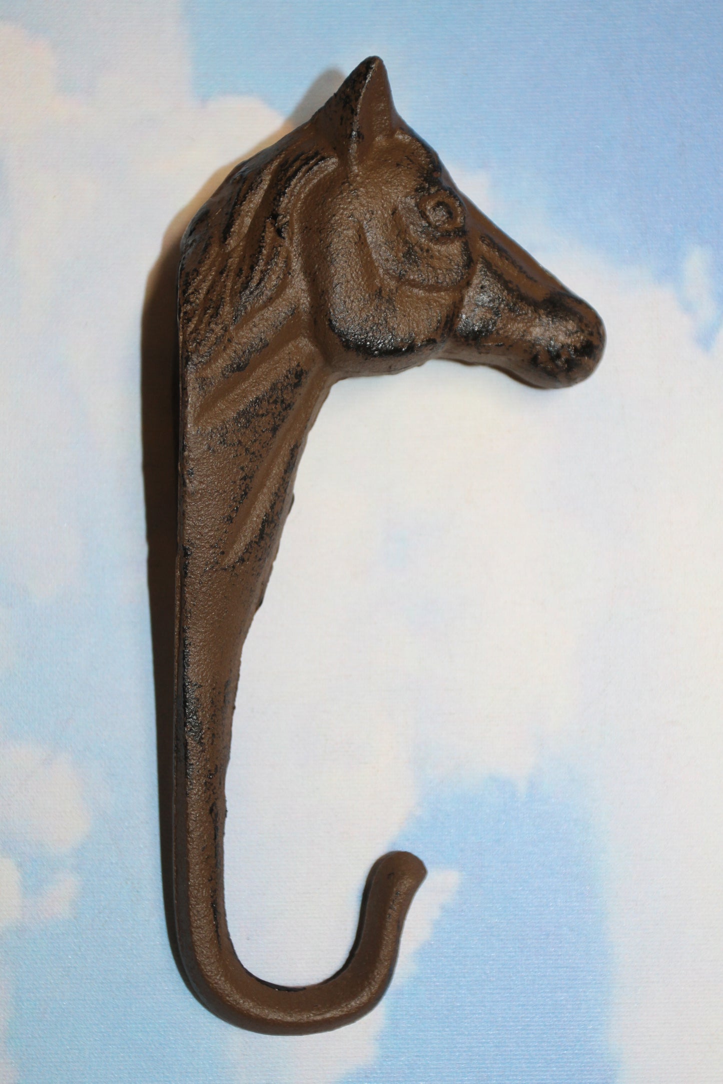 1-HORSE HEAD Large Wall Hook,Home Decor,Country Accents,Western Style,Gifts,Rodeo Look, W-35