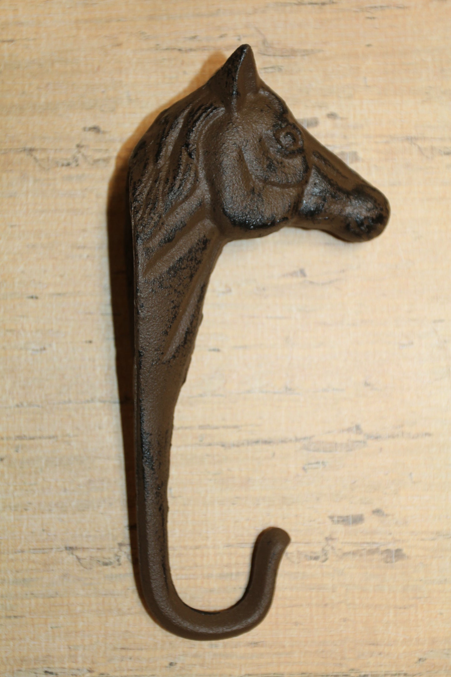 1-HORSE HEAD Large Wall Hook,Home Decor,Country Accents,Western Style,Gifts,Rodeo Look, W-35