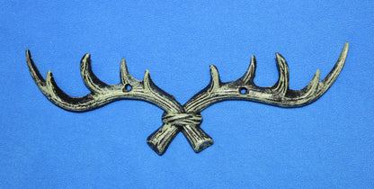 1-ANTLER RACK Wall Hook,Multiple Hooks Hunting Decor,Gifts,Country Theme,Bath Accents,W-58